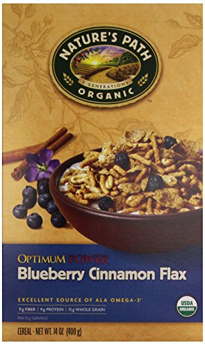 Cereals Optimum Blueberry Cinnamon At least 95% Organic, 14 oz