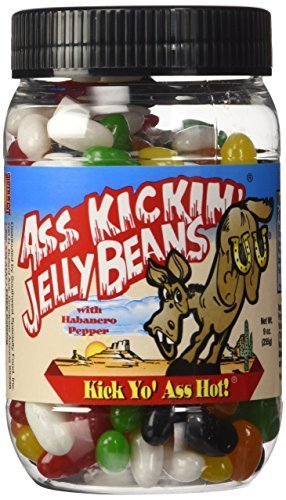 Ass Kickin Jelly Beans with Habanero Pepper, 9oz.
