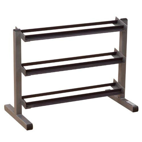 Dumbell Rack, 3 tier Horizontal