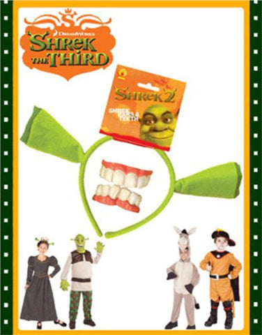Shrek Ears & Teeth