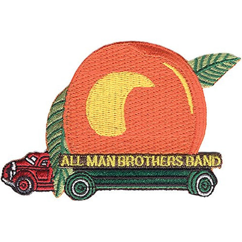 Allman Brothers Band Peach Truck Logo- Iron on Patch