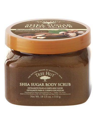 Shea Sugar Body Scrub, Brazilian Nut 18oz