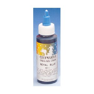 Coal Black Chefmaster Liqua-Gel 2.3 Oz