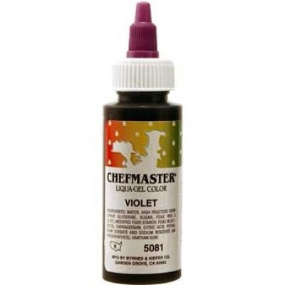Violet Chefmaster Liqua-Gel 2.3 Oz
