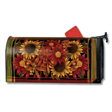Rusts of Autumn Mail Wrap, 6.5" x 19" Mailbox