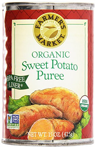 FARMERS MARKET Sweet Potato Puree 12/15 OZ