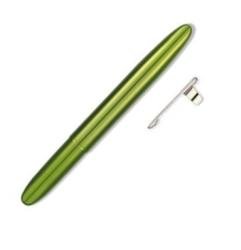 Bullets Space Pens Translucents Lime Green Bullet Space Pen with Chrome Clip