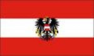 Austria With Eagle Flag Poly - 3'x5'