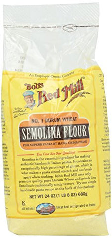 Bobs Red Mill Flour Semolina 24.0 OZ
