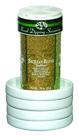 Bread Dipping Seasonings, 5 Piece Set, 4.0 oz