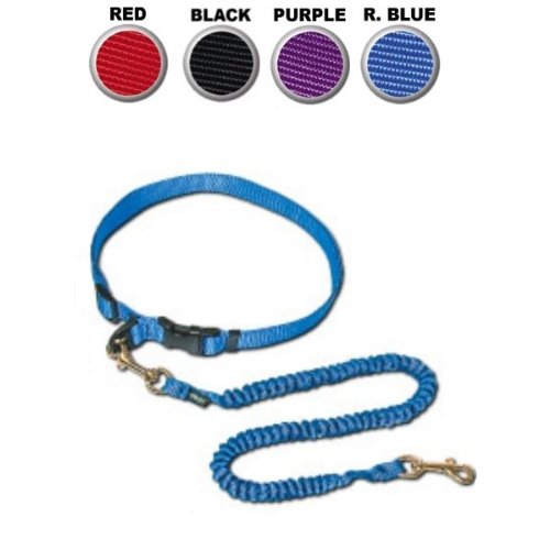 Hands-Free™ Drag-Free™ Leash - black