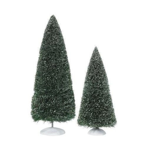 Department 56 Bag-O-Frosted Topiaries, Set of 2