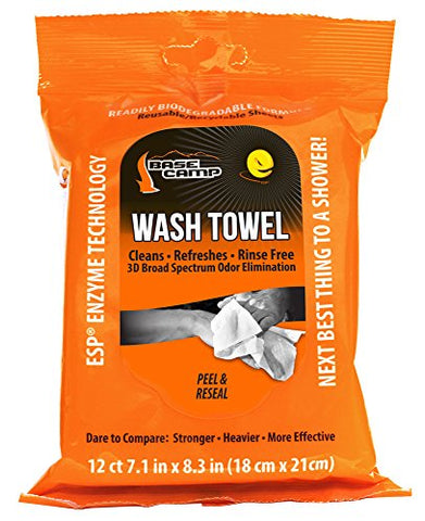 Camp Wash Towel- Biodegradable- Base Camp