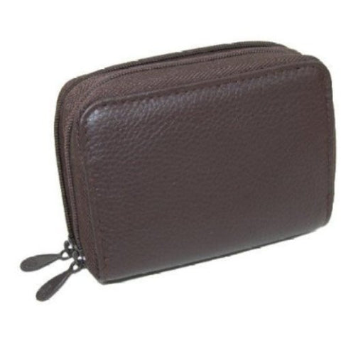 Buxton Wizard Wallet for Women (Brown)