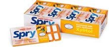 Spry Xylitol Gum - Fresh Fruit - 10 piece sleeve