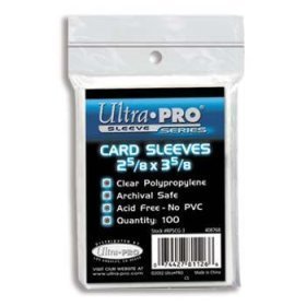 2-1/2" X 3-1/2" Soft Card Sleeves