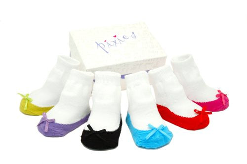 Pixies (0-12 M) 6 pairs