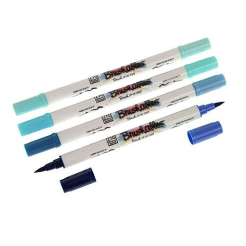 Zig Memory System Brushables 4 color set, Blue