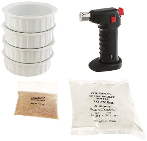 Crème Brulée Kits - Crème  Brulée Set with Culinary Torch 4.1 oz.