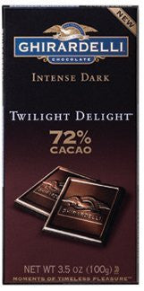 INTENSE TWLIT DLT 3.5oz BAR 12ct
GHIRARDELLI - Package