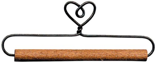 Ackfeld - Fabric Holder W/12" Dowel, Single Heart