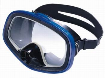 AQUILA Traditional Single Lens Mask With Nose Purge