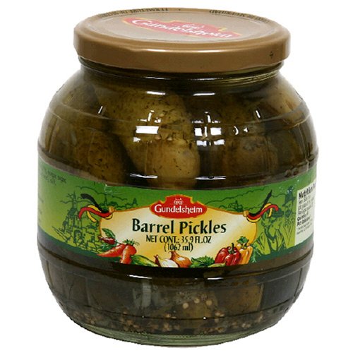 Kuhne Barrel Pickled Gherkins 34.2 oz