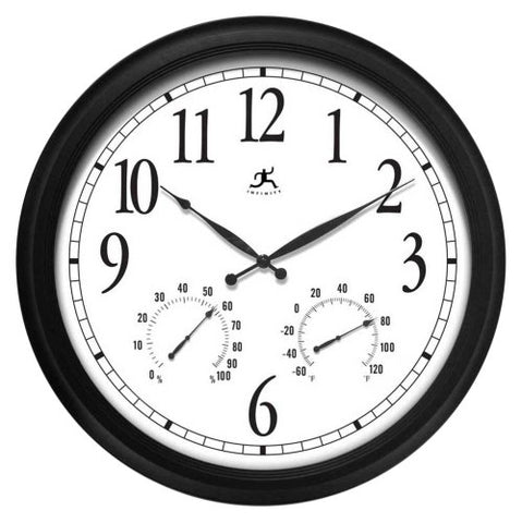 The Definitive - 24" Radio Controlled Indoor/Outdoor Wall Clock