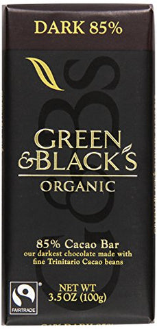 Dark 85% Cocoa Chocolate Bar 3.5 oz