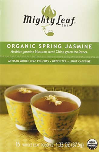 Mighty Leaf Organic Spring Jasmine Tea 15ct