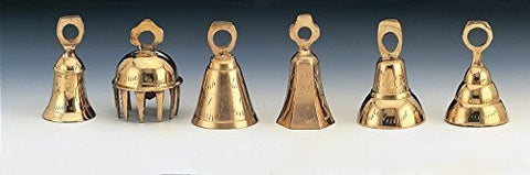 Brass Collector Bells Assorted - 3"