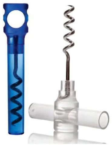 Plastic Pocket Corkscrew, Black