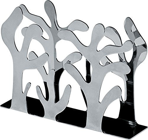 Paper napkin holder in 18/10 stainless steel mirror polished-4¾″ x 1¼″ - h 3¼ in