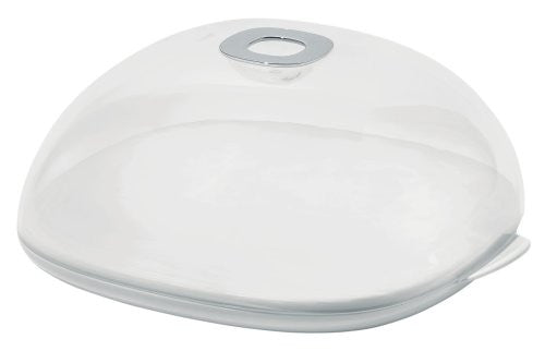 Cheese Board in Thermoplastic Resin with Lid, White, 5 in.