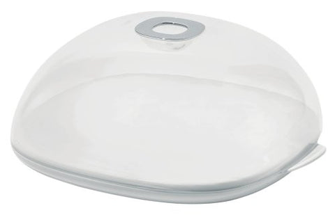 Cheese Board in Thermoplastic Resin with Lid, White, 5 in.