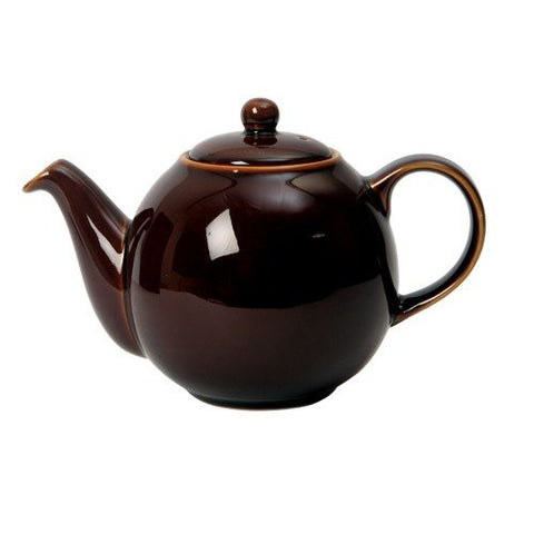 Teapot - Globe 2-cup - Rockingham Brown