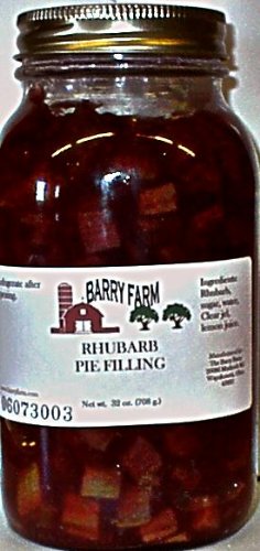 Sugar Free RHUBARB 
1 quart jar (32 fl. oz)