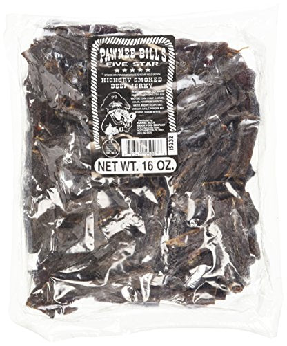 16oz. Hickory Smoked Beef Jerky Bag