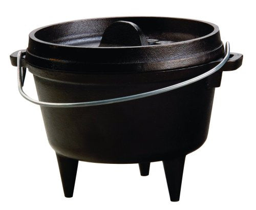 6 Inch / 1 Quart Camp Dutch Oven, 3 inch depth