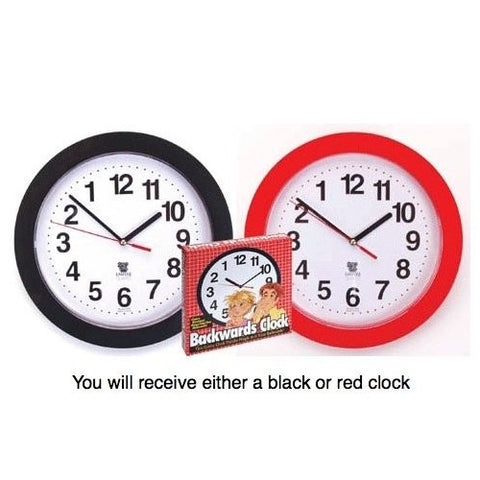 Backward Clock 10"