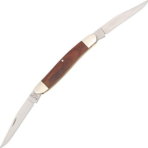 Bear & Son, Traditional Pocket Knives, Large Muskrat Rosewood, 4" closed