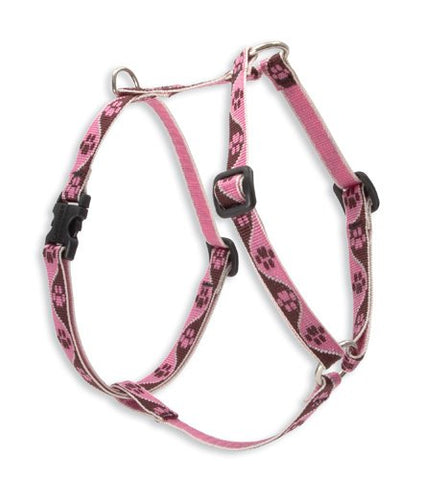 Lupine 1/2" Originals Collection - Tickled Pink, 12"-20" Roman Harness