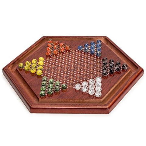 Wooden Chinese Checkers Game (not in pricelist)