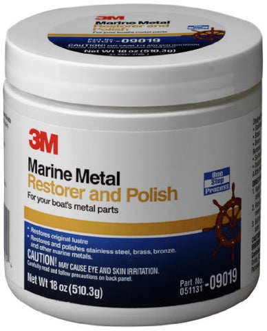 Marine Metal Restorer and Polish 18 oz. Paste