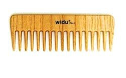 Small Ash Wood Comb with Wide Teeth 1 Count