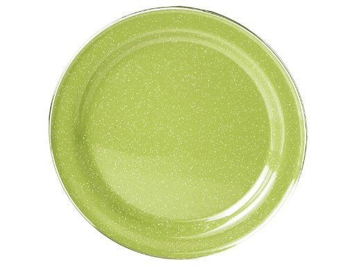 SS RIM PLATE 10.375" GREEN