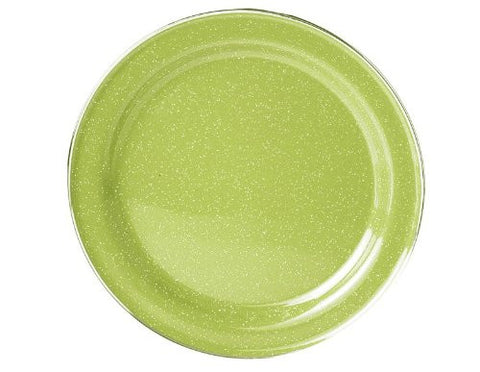 SS RIM PLATE 10.375" GREEN