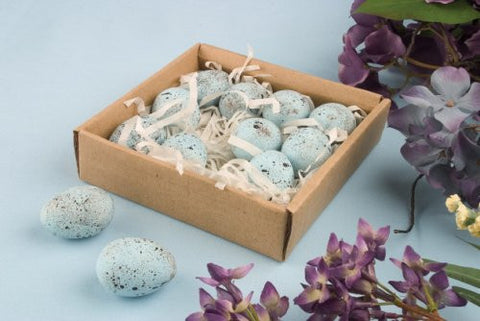 1-3/4" Ceramic Eggs in Box, Set of 12