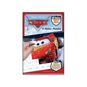 Cars (Disney) Sticker Puzzles - Cars Set 1