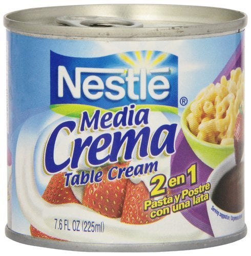 Nestle, Media Crema, Table Cream, 7.6 oz